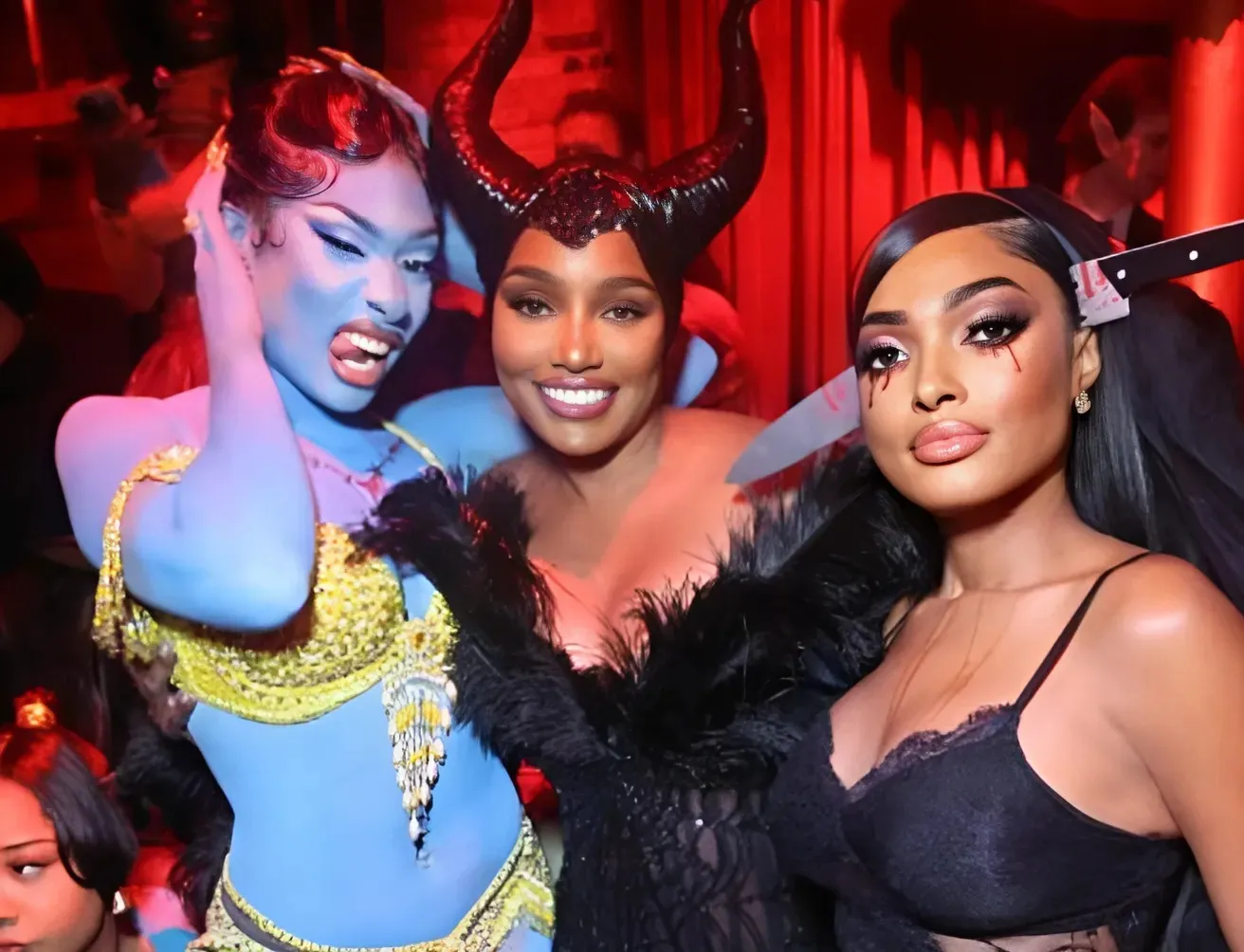 Hottieween: Housewives NeNe Leakes & Lesa Milan Attend Megan Thee Stallion’s Boo Bash, Dreezy Gratuitously Grinds On Houston Hottie In Viral Video