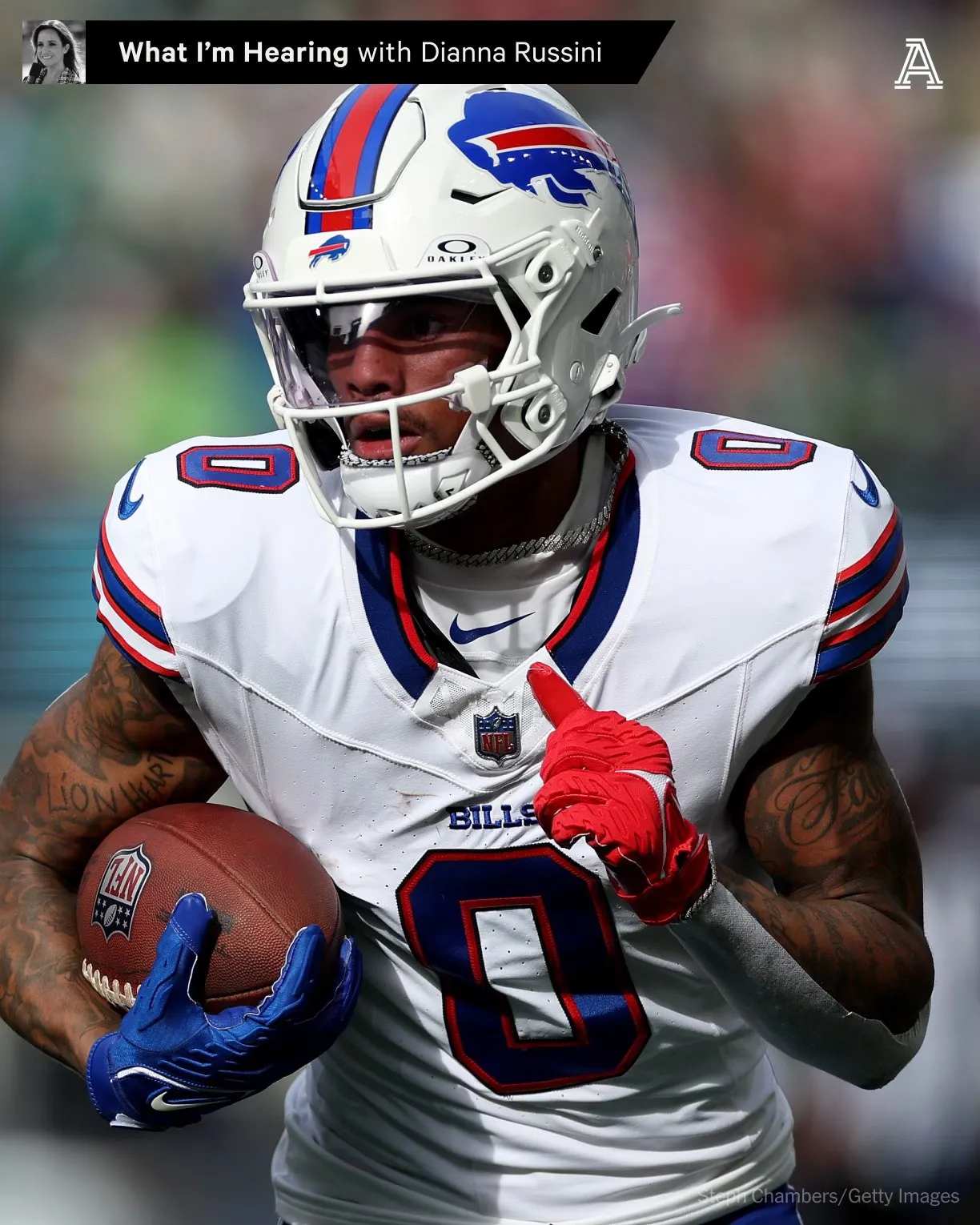 Report: Bills WR Keon Coleman to have tests done on wrist done on Monday