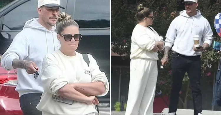 Tense Brittany Cartwright walks away from Jax Taylor while seen for first time after divorce refiling