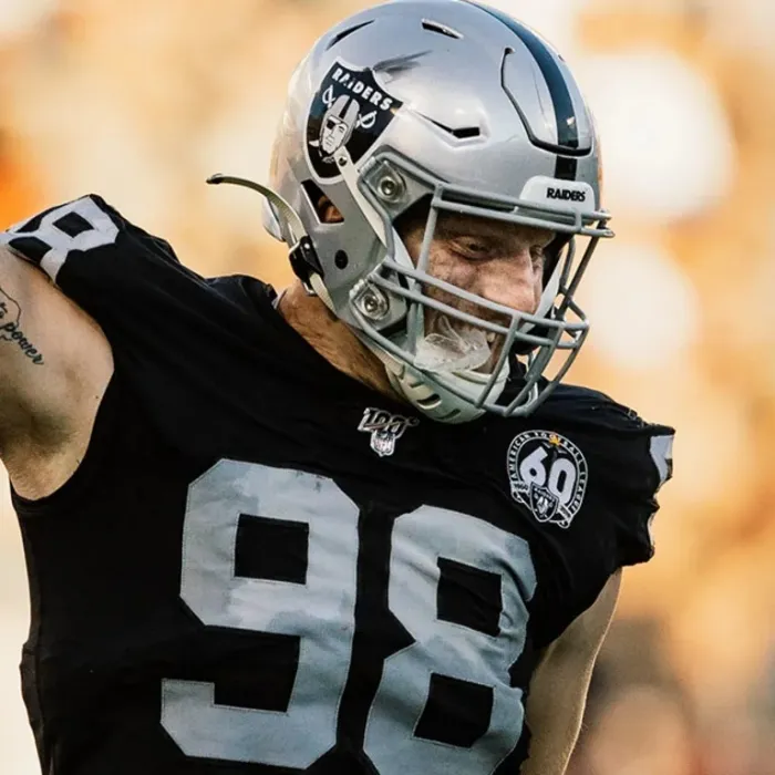 Raiders DE Maxx Crosby gave one Bengals rookie another 'welcome to the league' moment