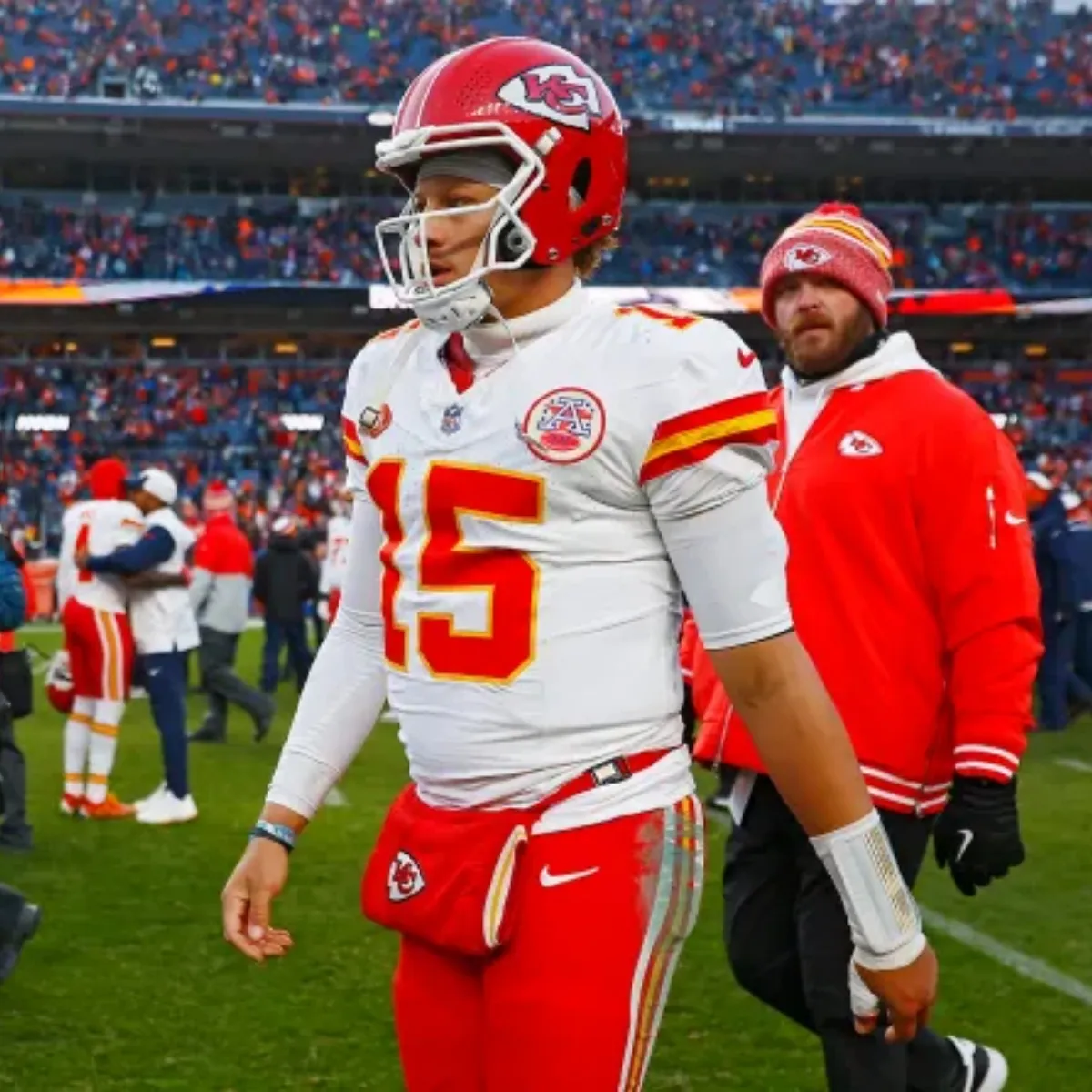 Why does Patrick Mahomes wear his helmet so high? Kansas City Chiefs superstar eyes fourth Super Bowl title