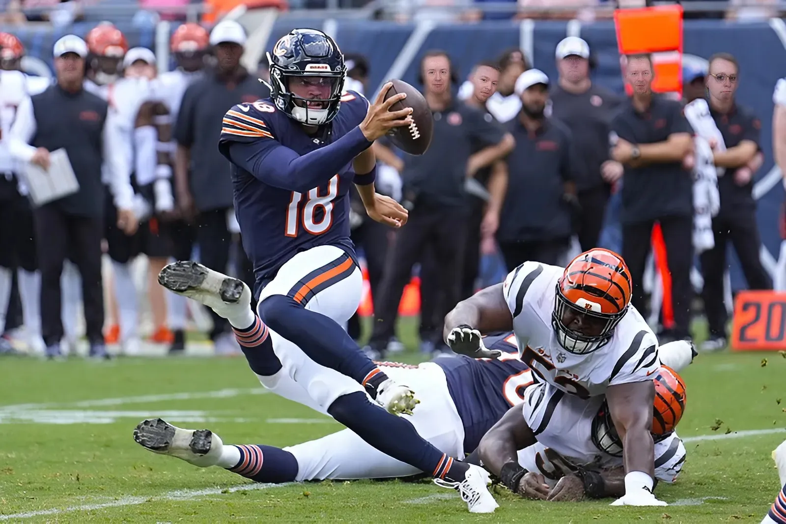 Bears QB Caleb Williams Reveals Injury After Loss to Cardinals, Offers Update