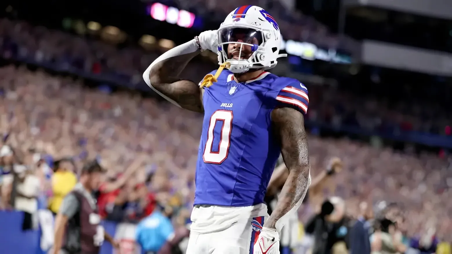 Bills Get Bad Sign on WR Keon Coleman After Leaving Dolphins Game