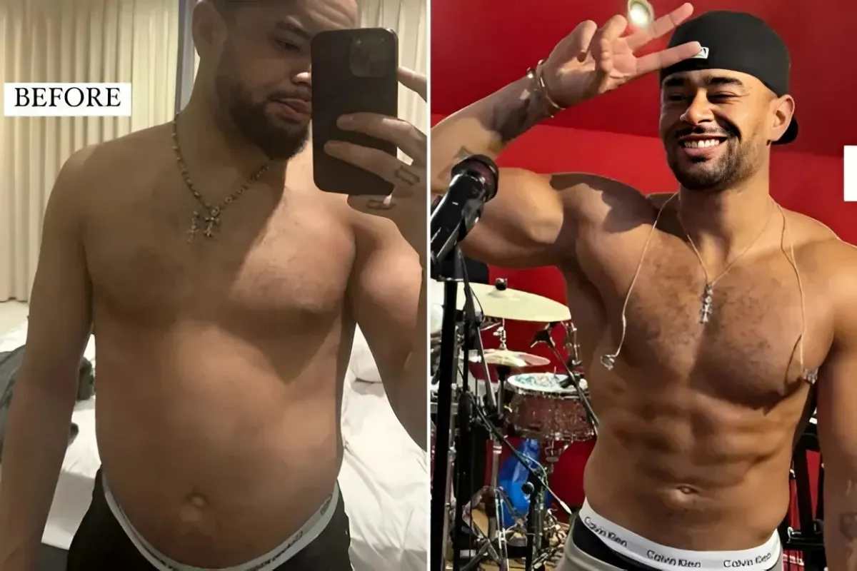 Love Island’s Wes Nelson shows off incredible weight loss in shocking before and after photos ngocc