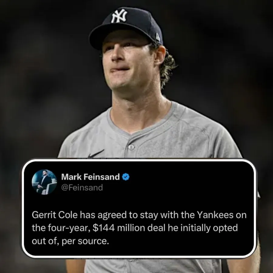 Yankees, Gerrit Cole fail to reach extension, but ace will remain in Bronx