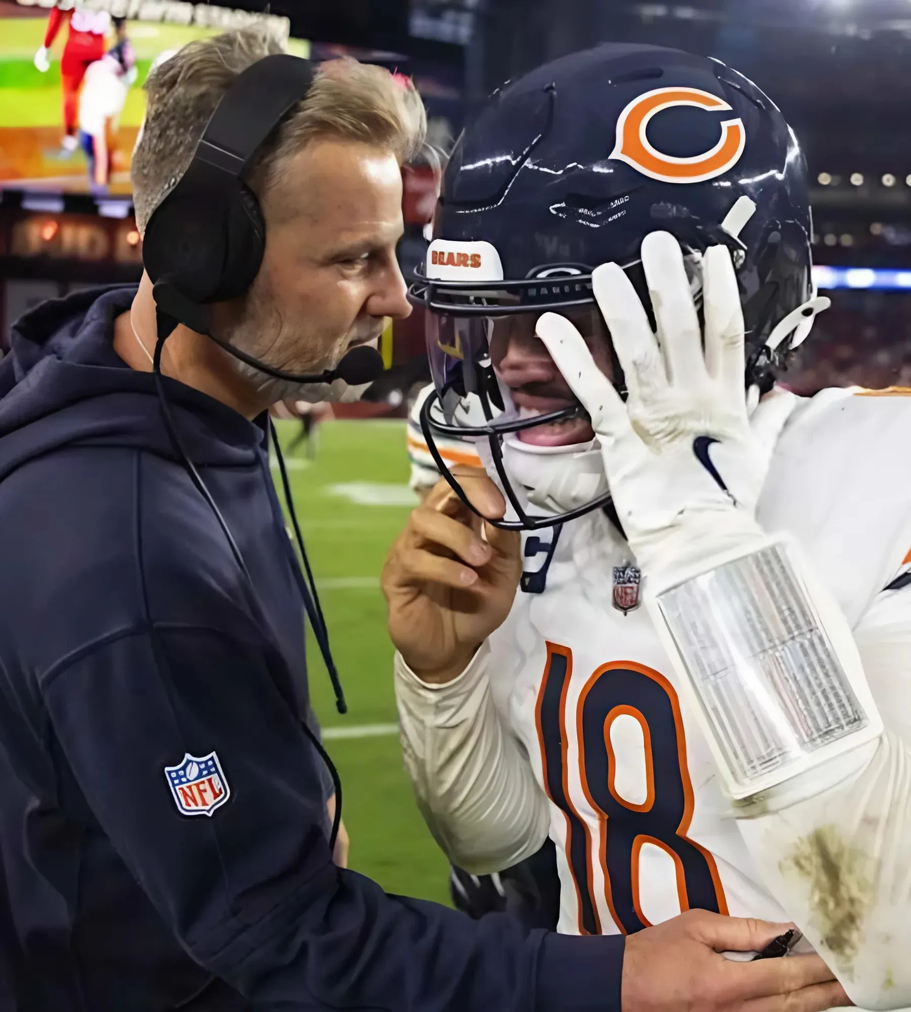 Bears and Matt Eberflus Hoping to Block Out the Negative Noise