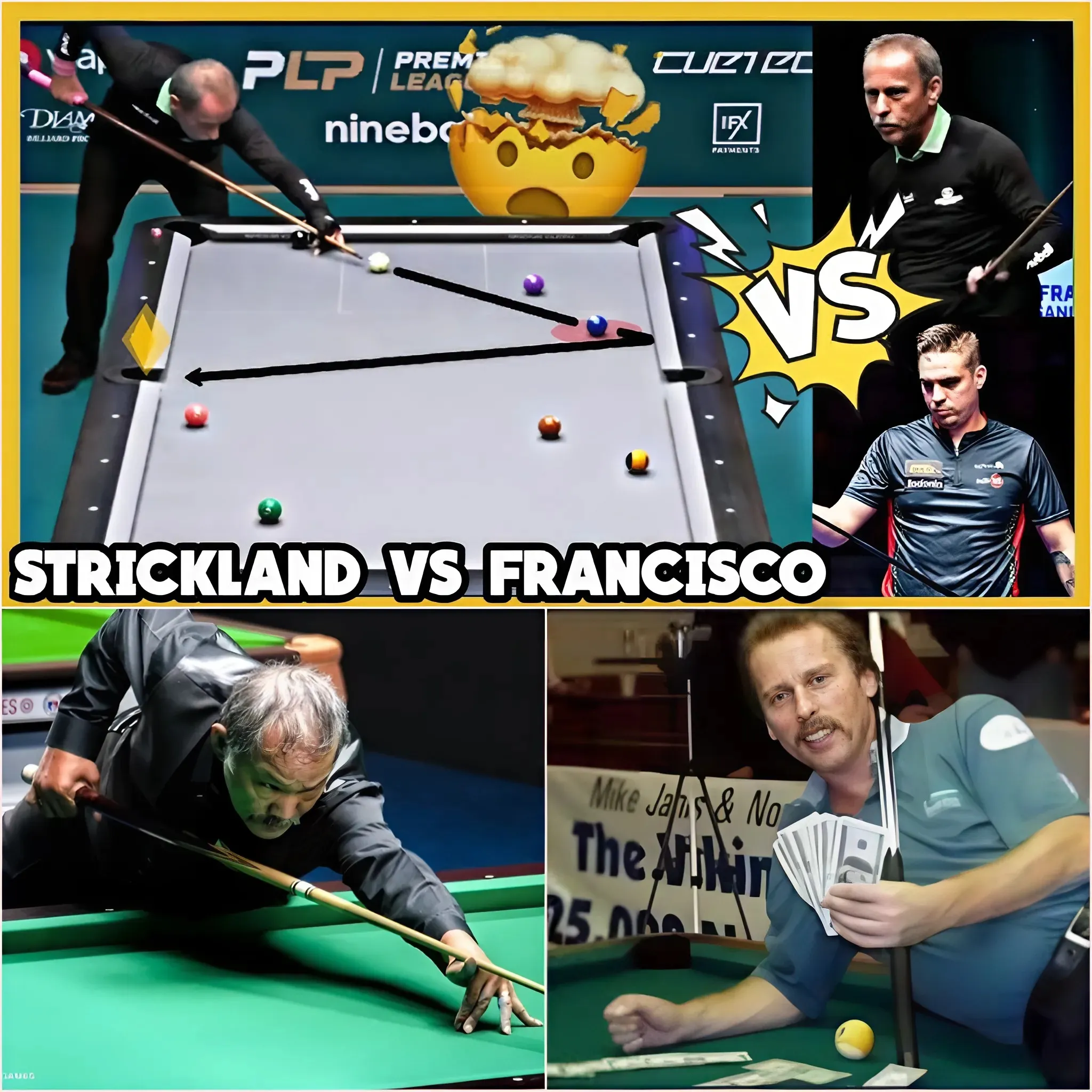 Billiards Shock: Efren Reyes Stunned Earl Strickland With Classic Shot In Pool Match