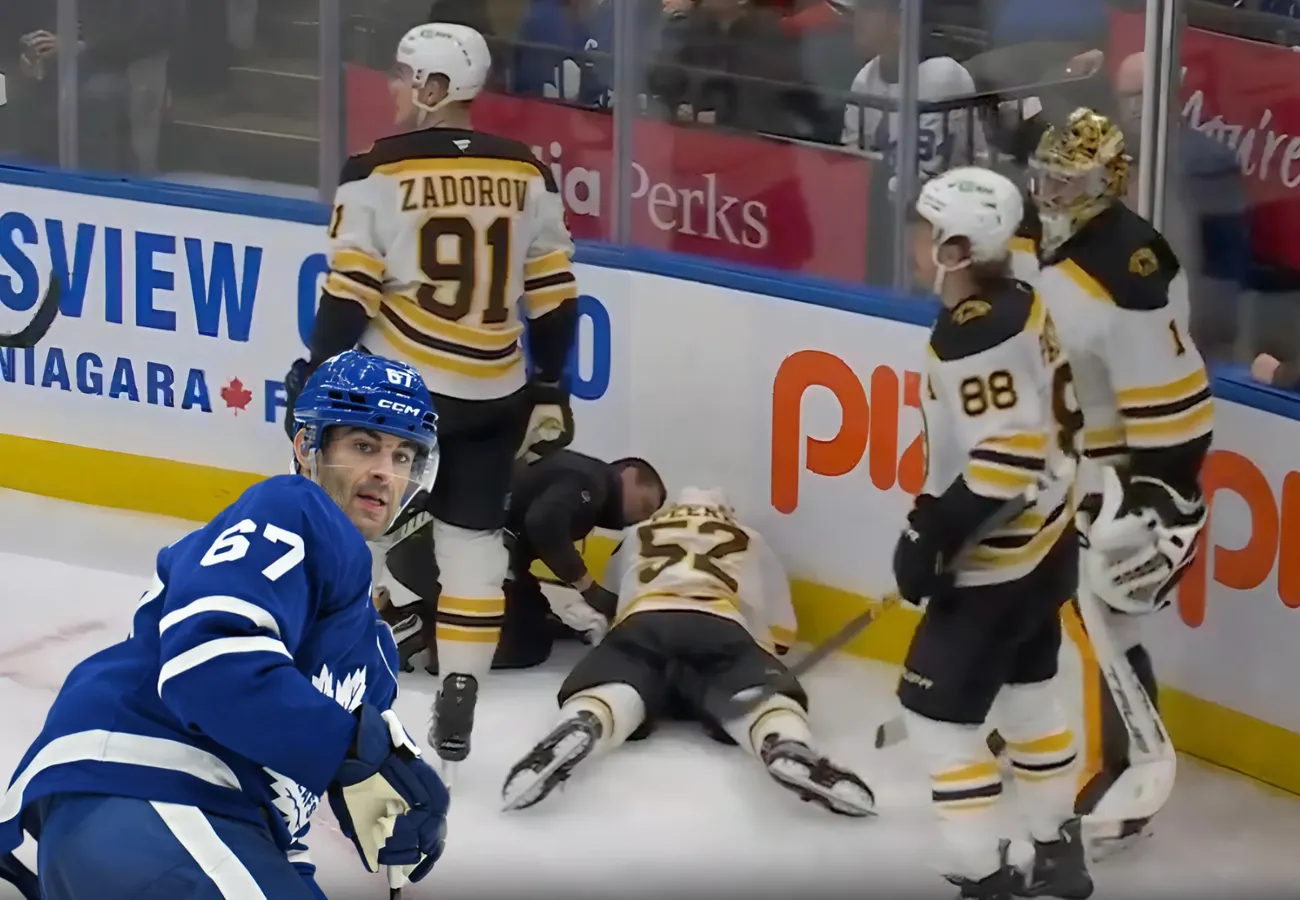 Maple Leafs' Max Pacioretty avoids penalty for dangerous hit vs. Bruins