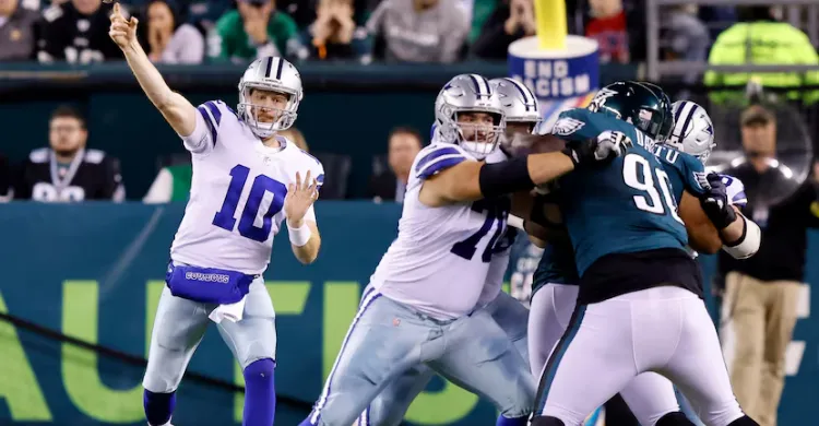 Kellen Moore: Eagles facing Cooper Rush would 'still be a challenge for us'