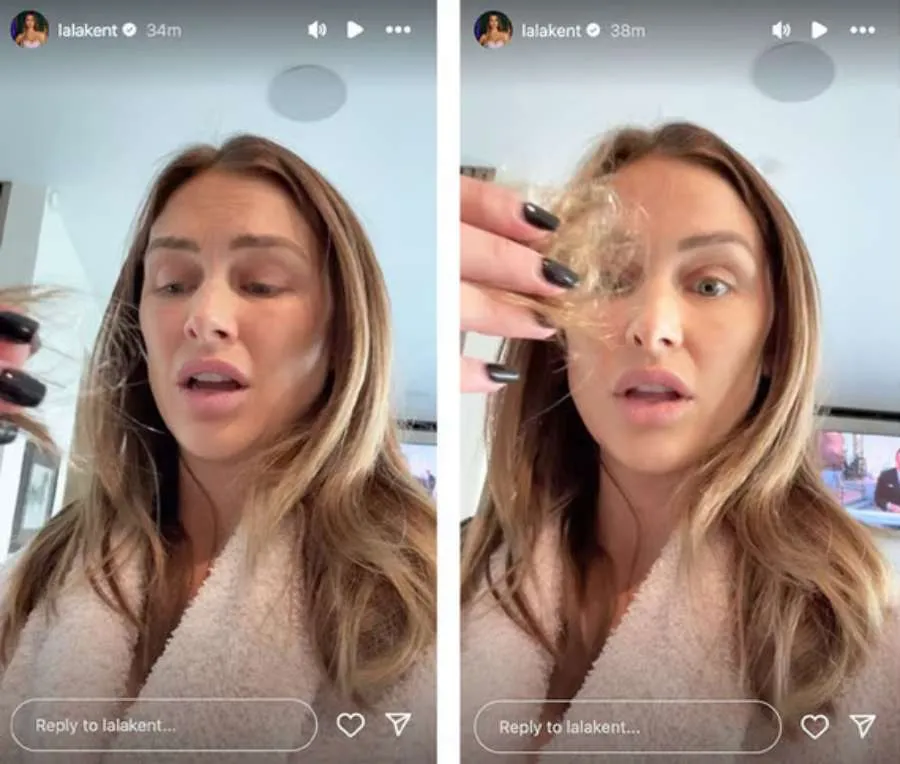 Lala Kent Reveals Ocean Cut Her Own Hair with Nail Scissors: "This Is Where I Break" (PICS)