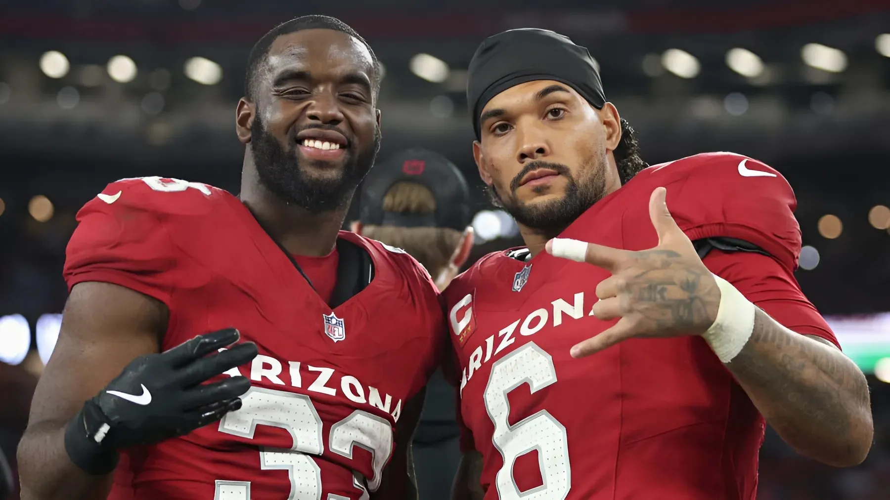 Cardinals RBs Emari Demercado, Trey Benson credit James Conner’s leadership