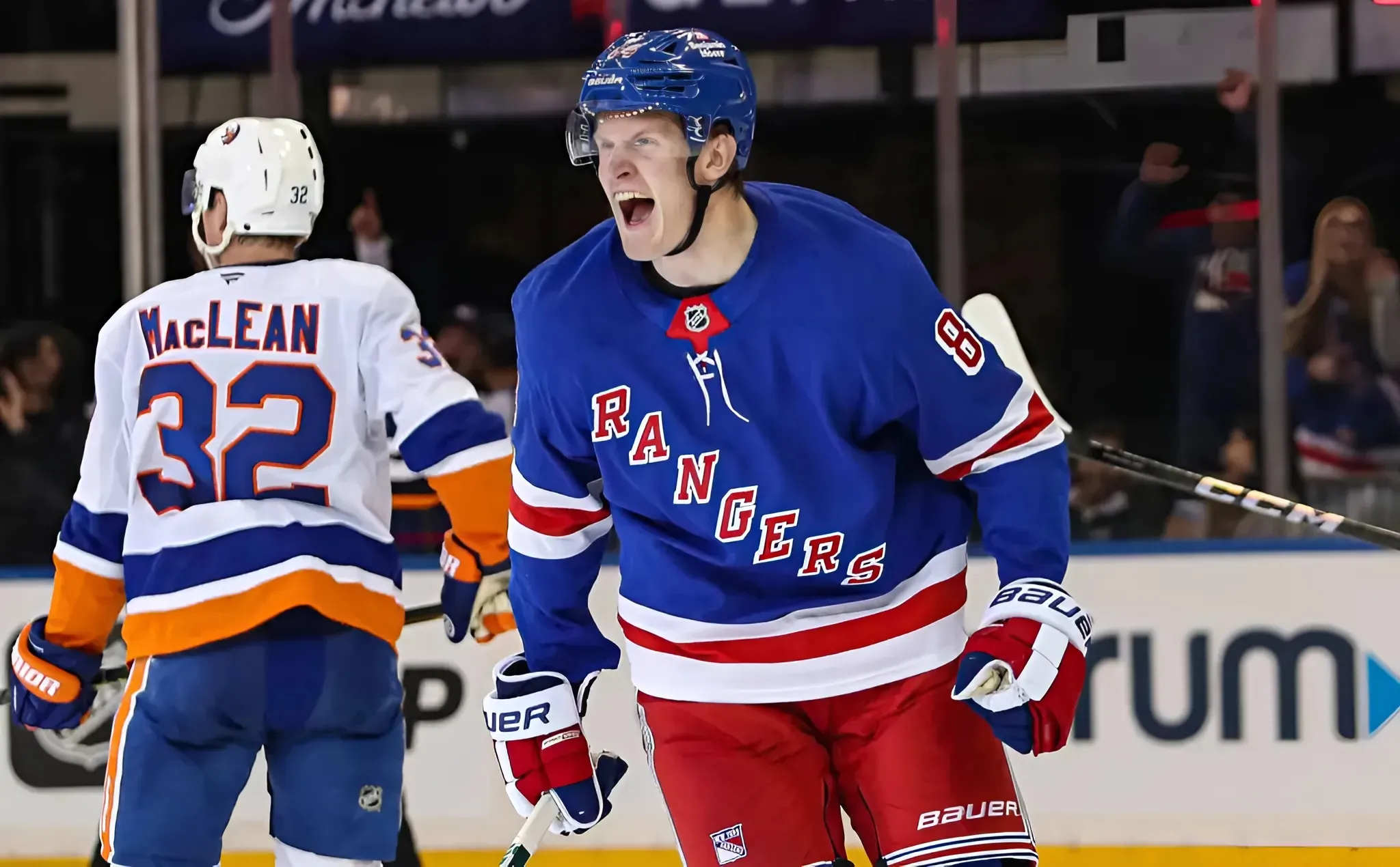 Adam Edstrom playing ‘complete game’ with Rangers to earn earn regular lineup role