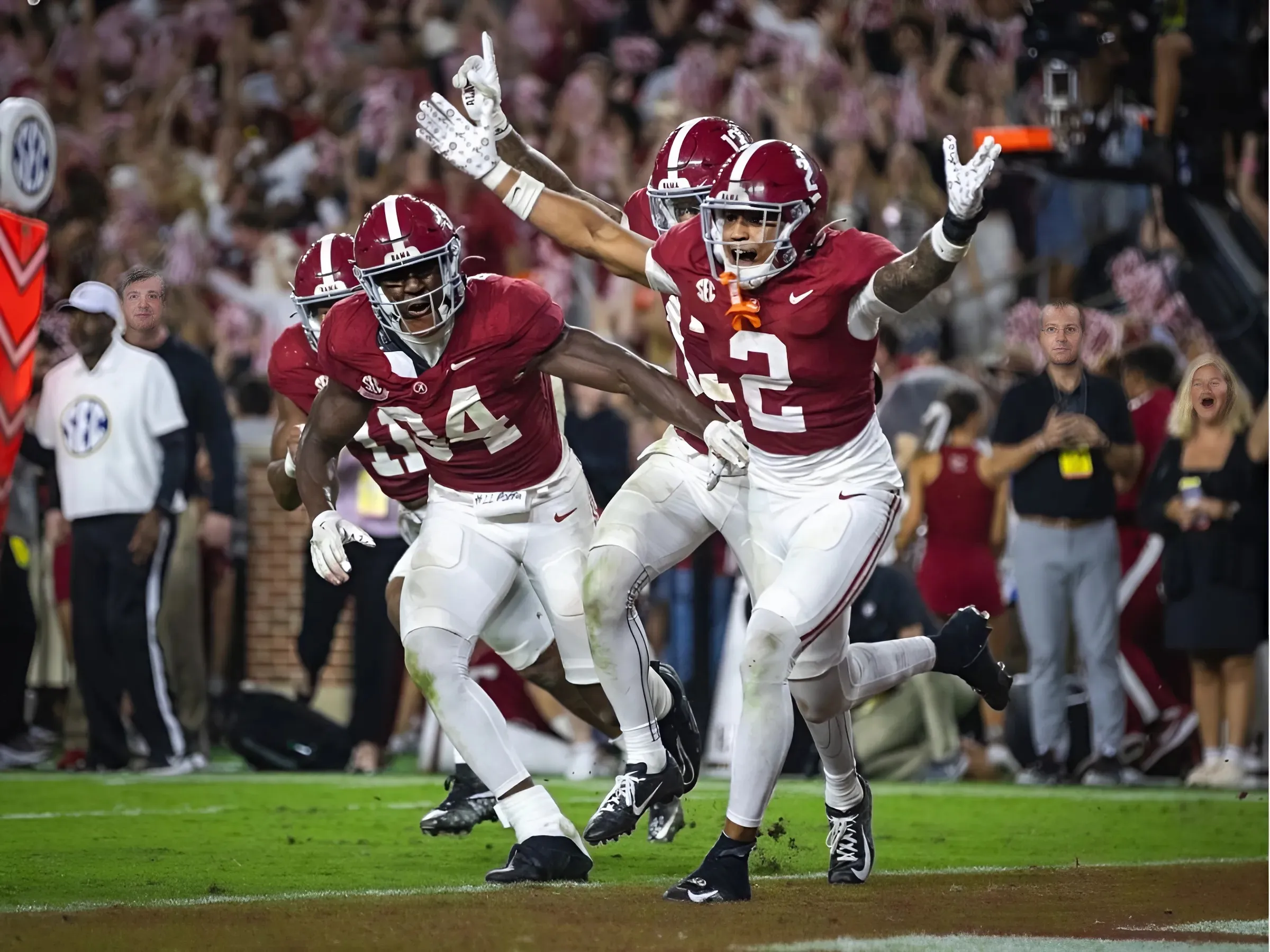 Where is Alabama football in first CFP rankings of 2024?