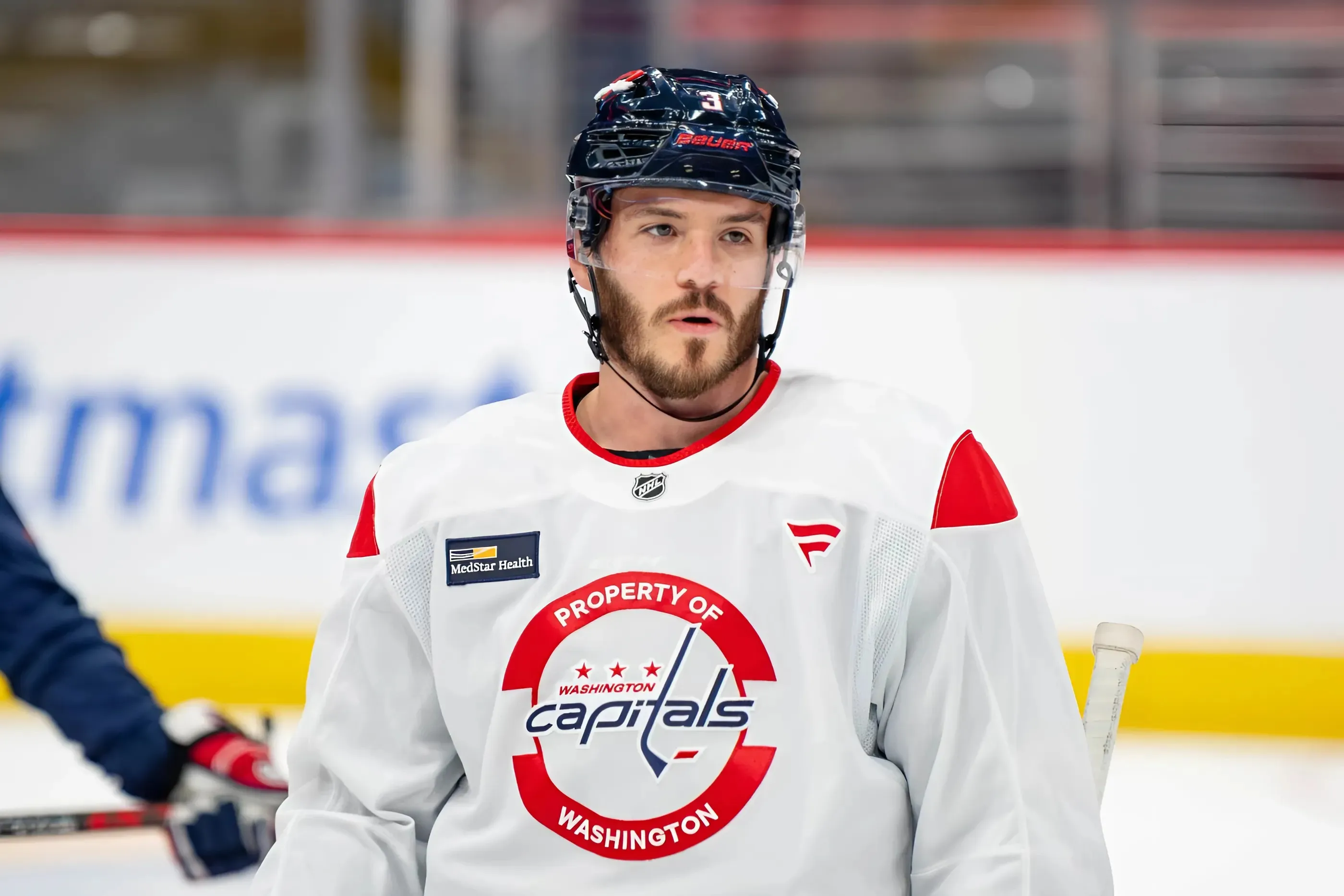 Matt Roy fully participates at Capitals practice and ‘definitely a possibility’ to play in Predators game