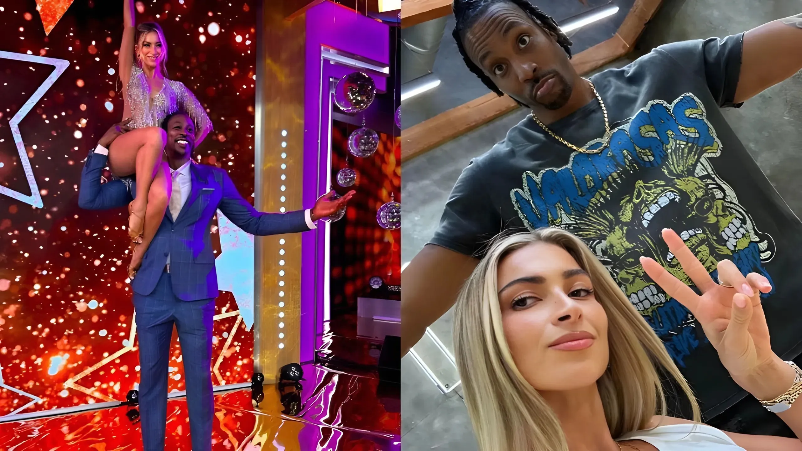 Dwight Howard's 5'5" dance partner Daniella Karagach gives fans sneak peek into BTS of 'Dancing With The Stars' rehearsals trucc