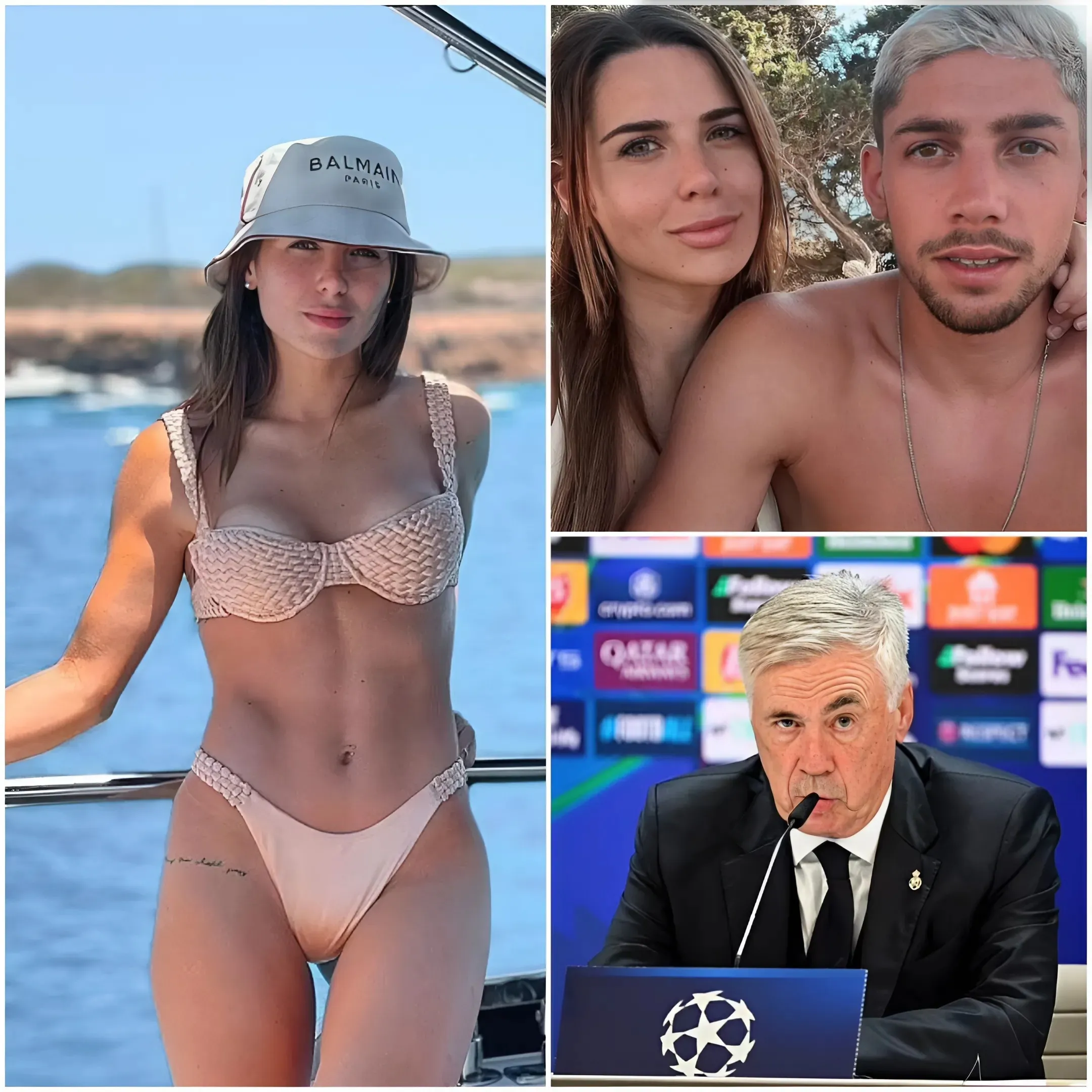 La pareja de la estrella del Real Madrid critica a Carlo Ancelotti tras la vergonzosa derrota ante el AC Milan, aunque luego afirma que su cuenta fue hackeada