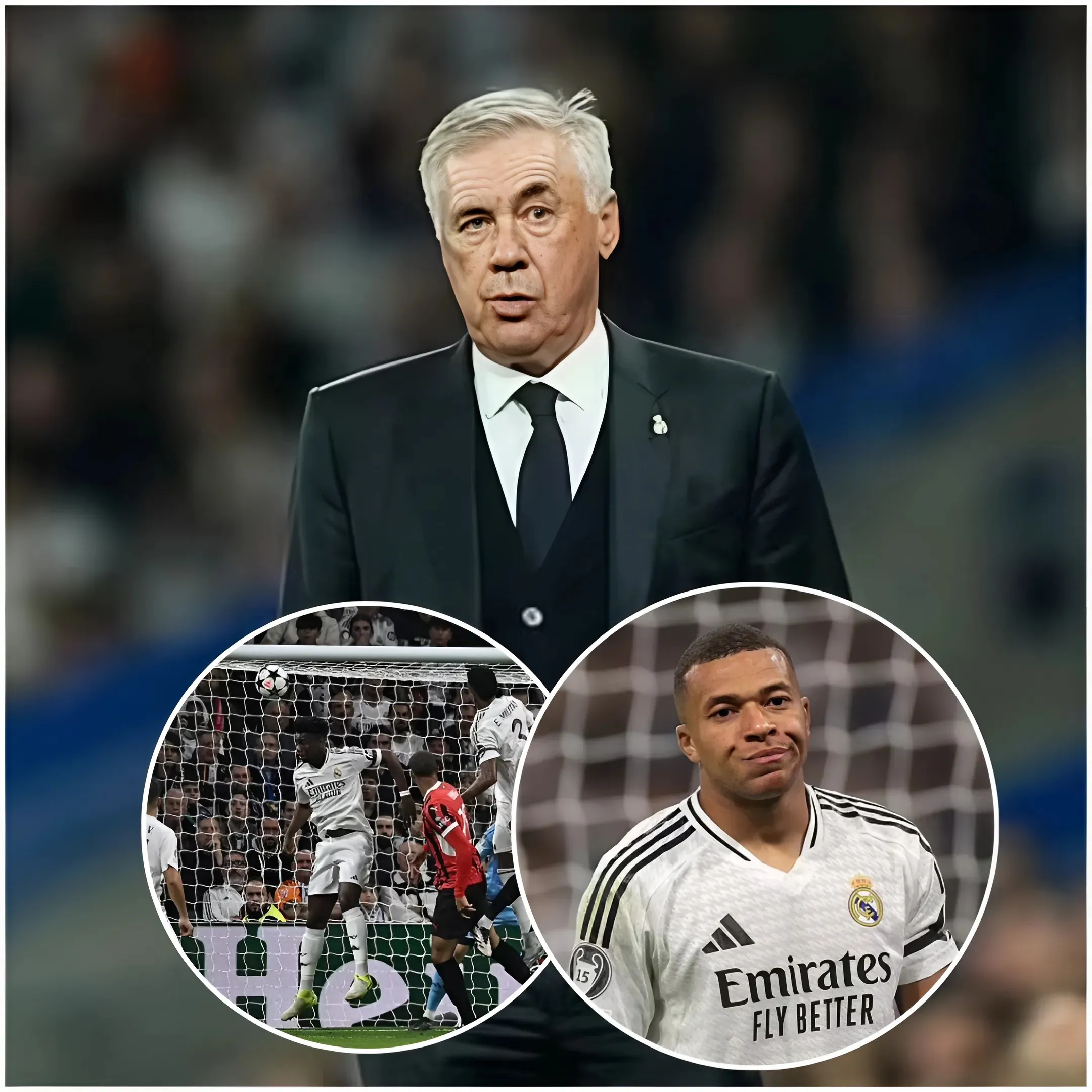 El futuro de Carlo Ancelotti en el Real Madrid es incierto tras la triste derrota por 3-1 ante el AC Milan... mientras los informes en España afirman que el "club de la crisis" considerará despedir al entrenador si continúa la racha perdedora