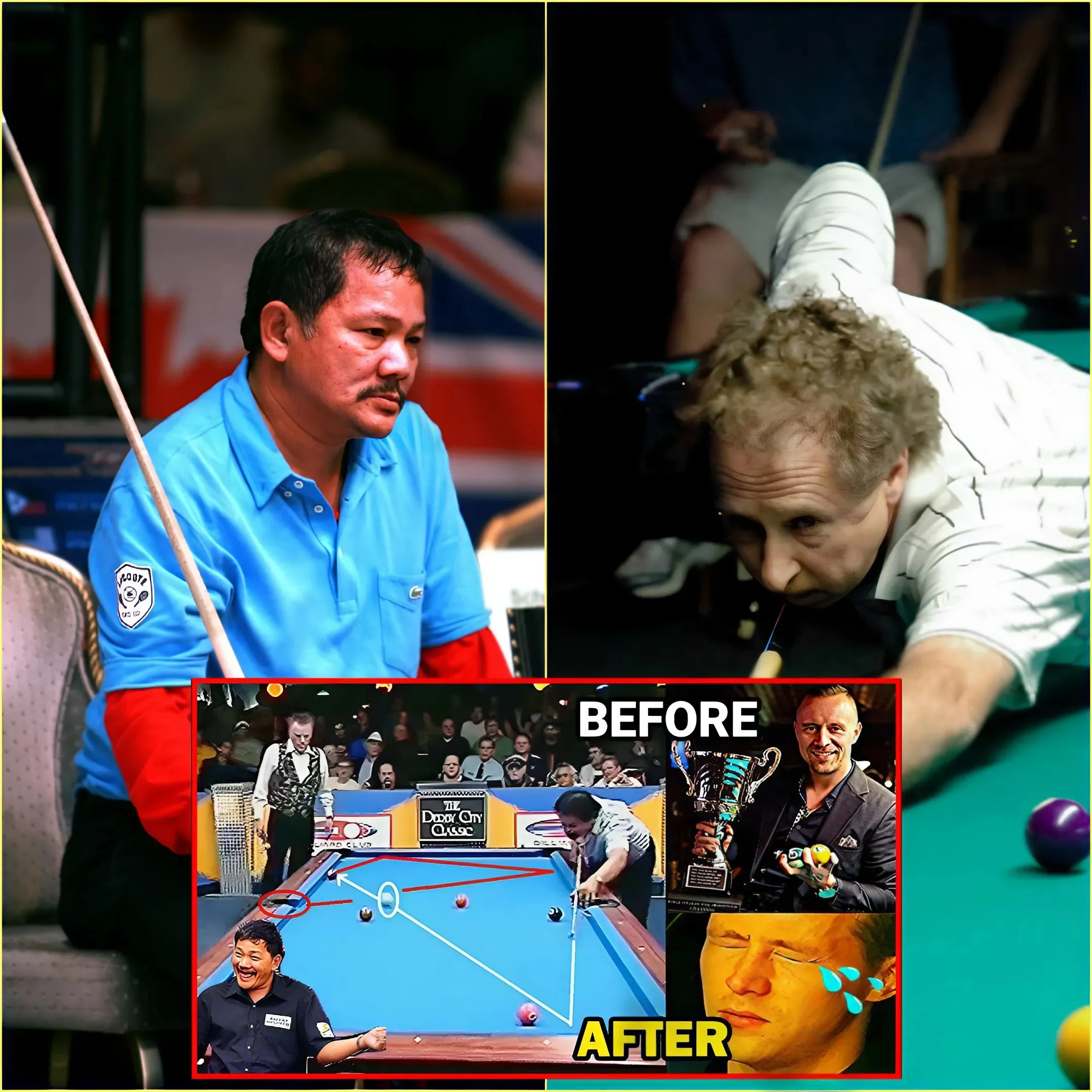 After Many Titles of His Own Efren Bata Reyes Shocks Billiard Lions Again With Magical Buzzer Shot"