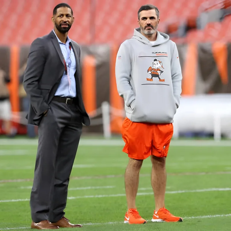 Kevin Stefanski's seat is not hot in Cleveland, according to Browns GM