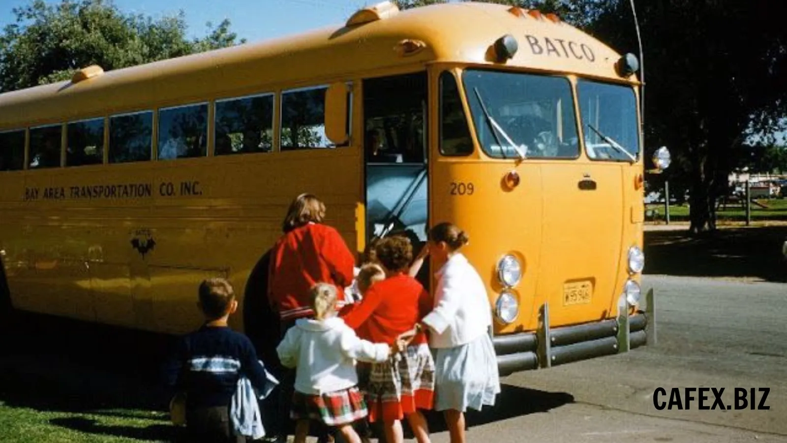 Nostalgic Journey: Photographs Show What School Buses Looked Like in the 1950s and 1960s