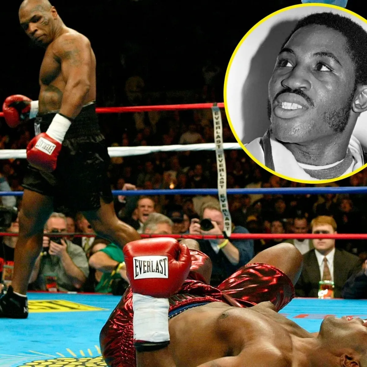 Mike Tyson demolished boxing legend’s son with vicious five-punch combination to record quickest KO win of his career