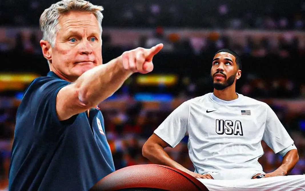 Steve Kerr Addresses Jayson Tatum's Olympic Benching Before Warriors-Celtics Tilt