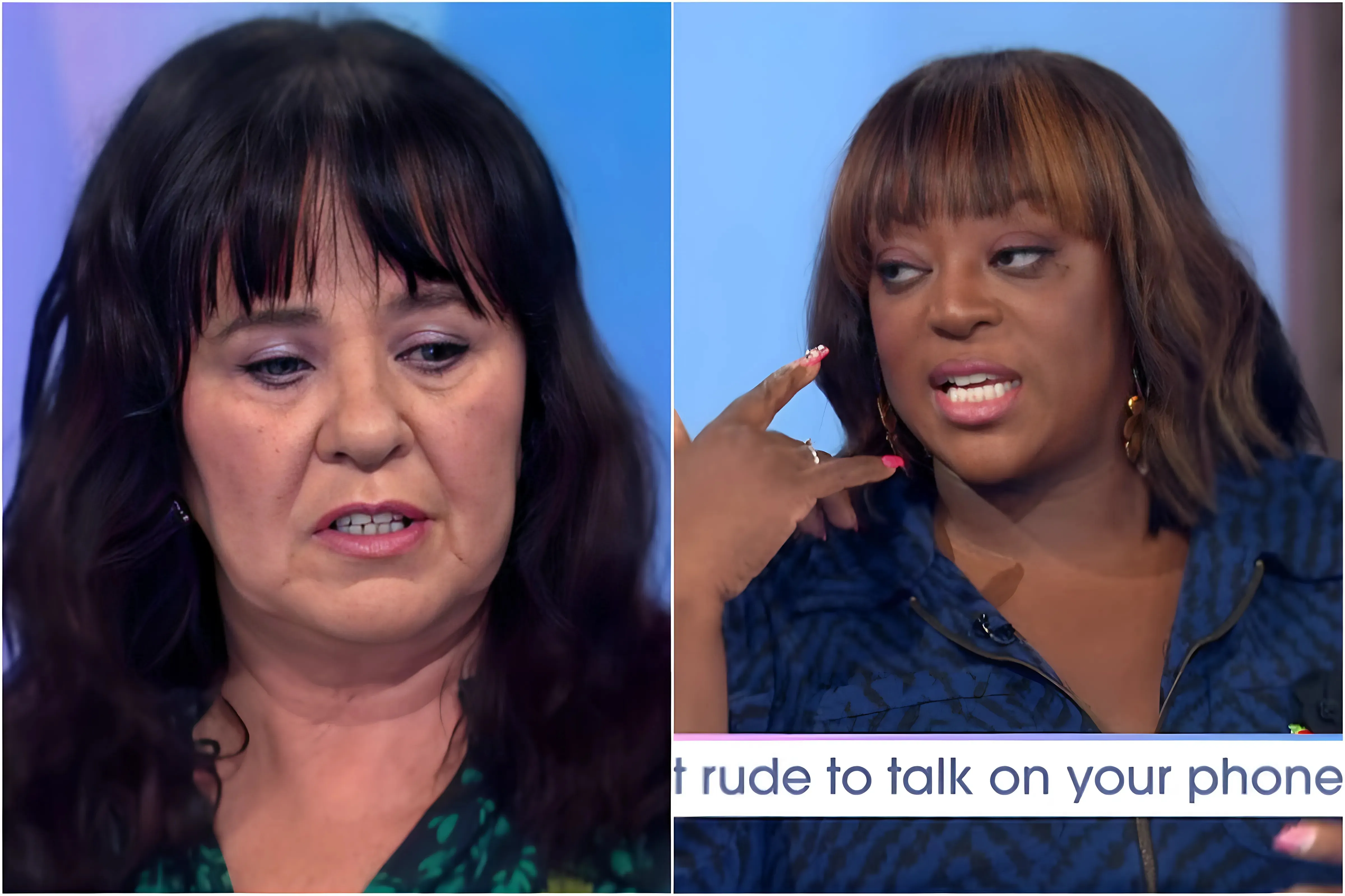 Loose Women's Coleen Nolan fumes at co-star for 'rude' habit on ITV show trucc