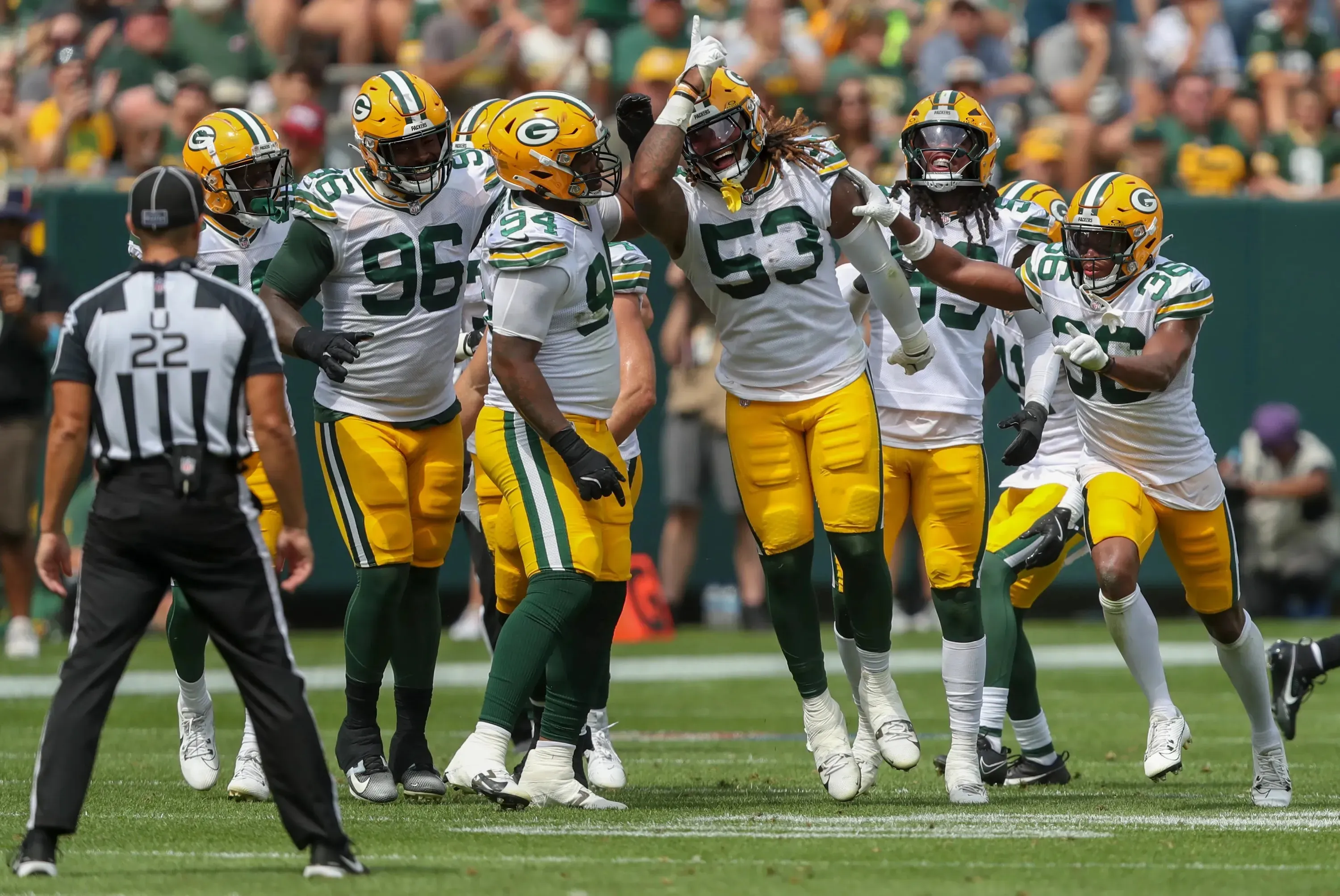 Packers Rumors: Defensive End Arron Mosby got his 1st career sack