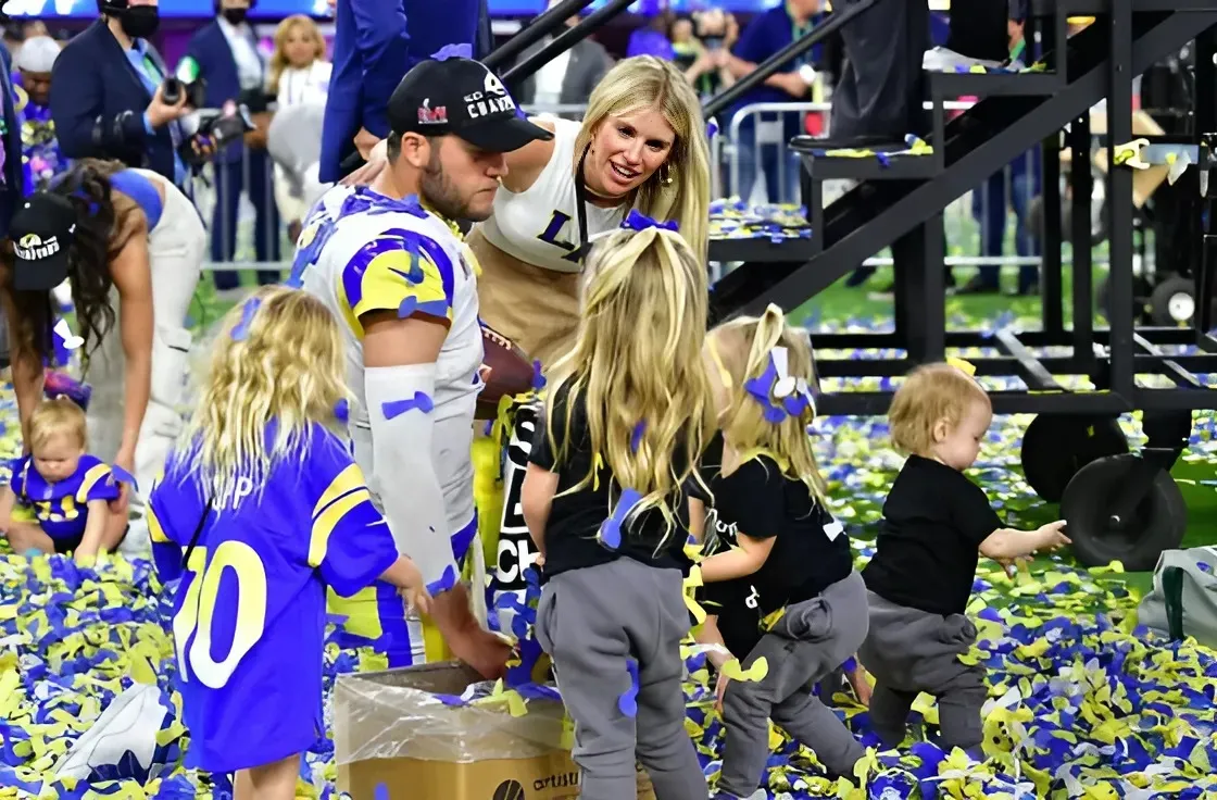 Matthew Stafford's Wife Has Blunt Admission About Vikings Trade Rumors