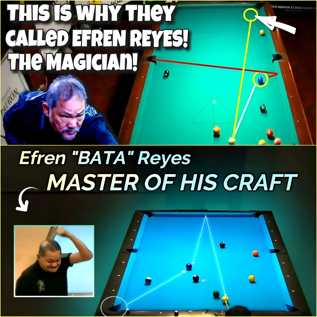 Efren Reyes: A Masterpiece of Billiard Art Against a Young Fraudster from America - The Most Destructive and Dramatic Match of His Career