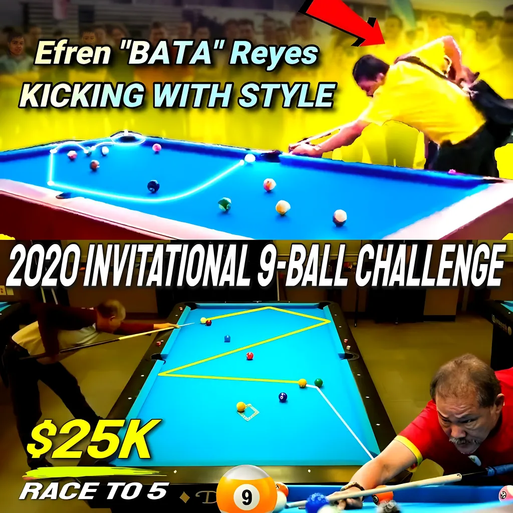 Lesson 2: Be Alert Against Efren Reyes !!! Brandon Rios Wakes Up When He Realizes He's Playing With Pool Legend Efren Reyes