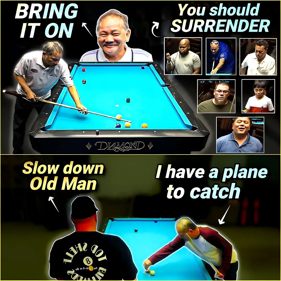 Billiard Shock: Legends vs. Ten Challengers: Efren Reyes Takes the Stage to Prove His Class