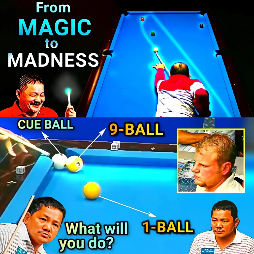 No one else can do this but him!!! "CAN YOU MAKE A FALLOUT WHEN PUSHING THE BALL? Efren Reyes' Magical Move Shocks The World!"