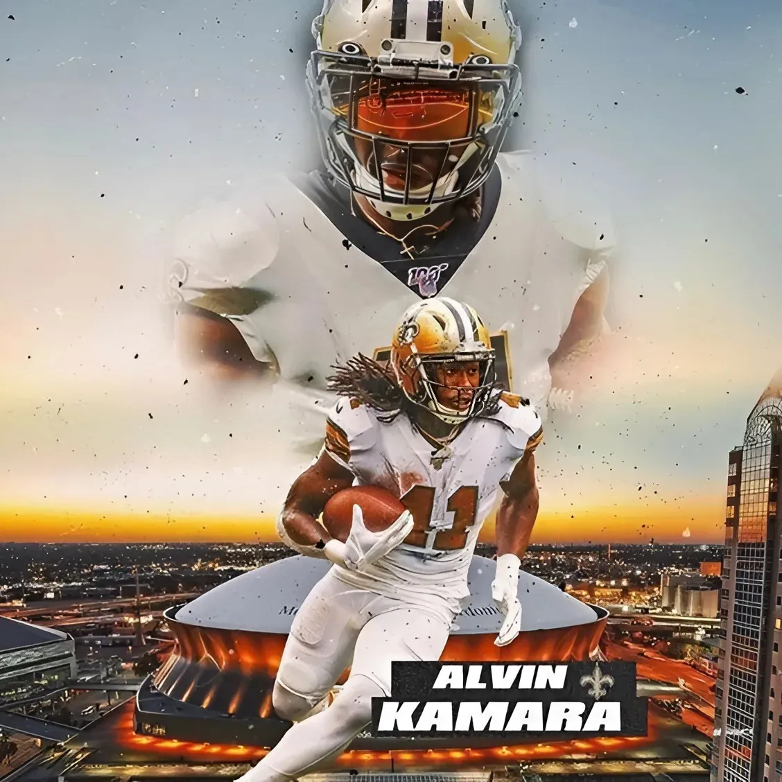 Alvin Kamara on cusp of becoming New Orleans Saints' all-time leading rusher