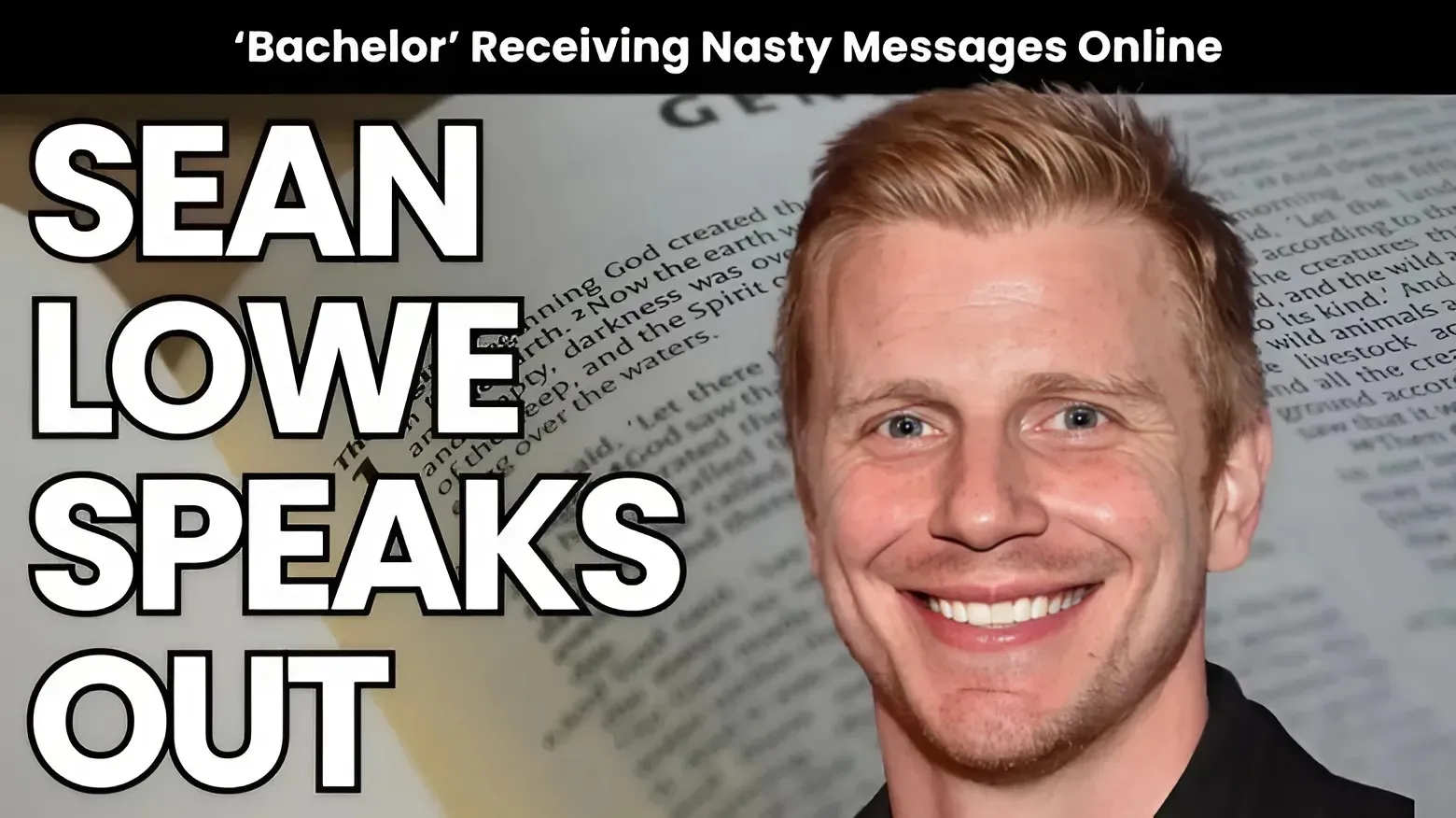 Sean Lowe Cursed After Posting Bible Verse on Instagram