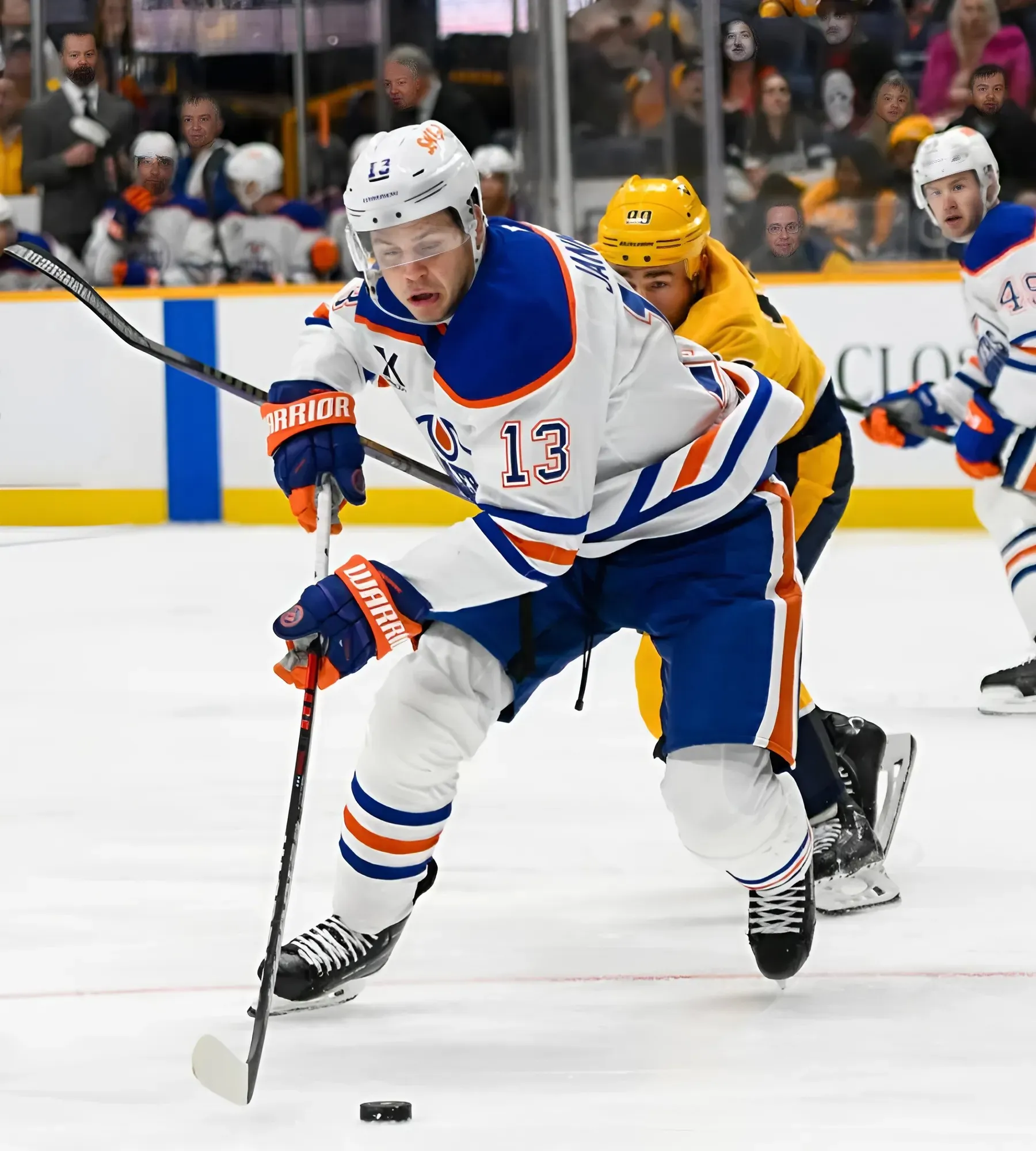 Oilers’ Forward Mattias Janmark Suffers Undisclosed Injury