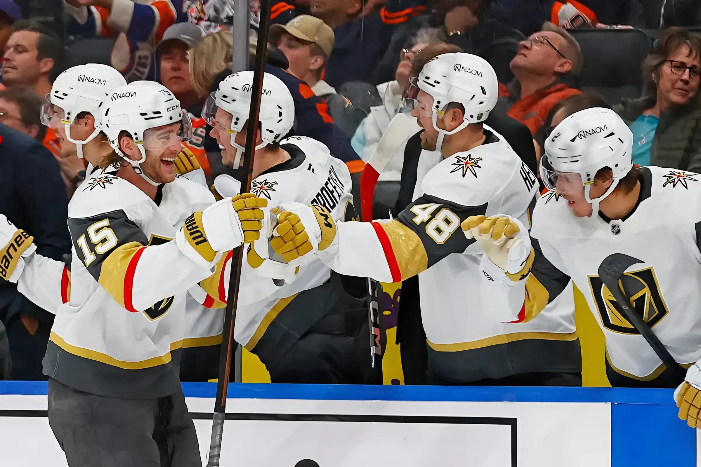 Vegas Golden Knights win first road game defeating the Edmonton Oilers 4-2