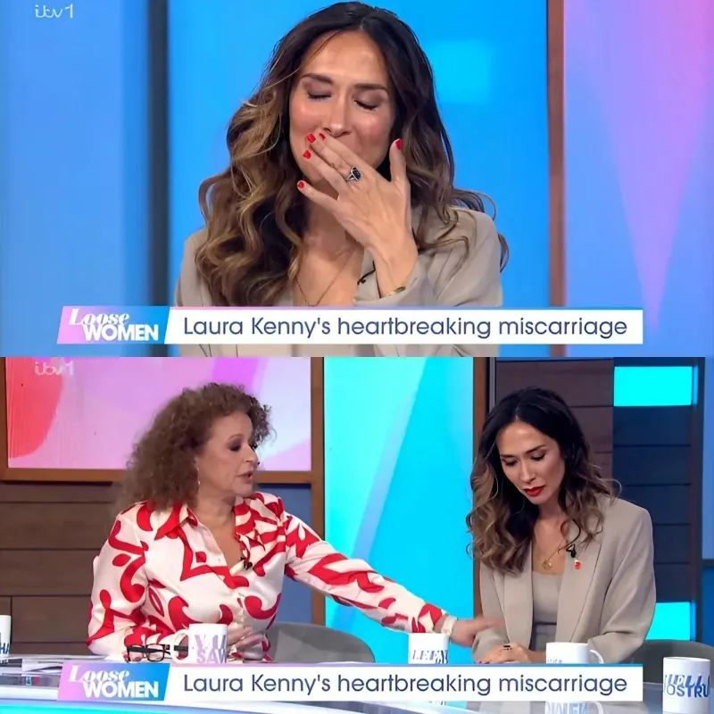 Heartbreaking moment Myleene Klass breaks down in floods of tears live on Loose Women ngocc