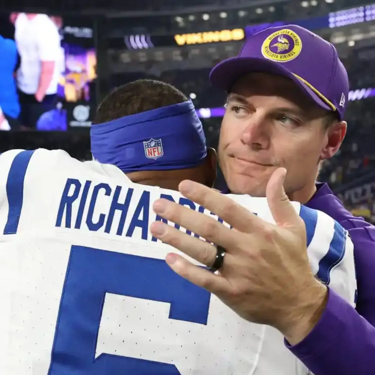 Vikings Coach Addresses Viral Moment With Colts’ Anthony Richardson