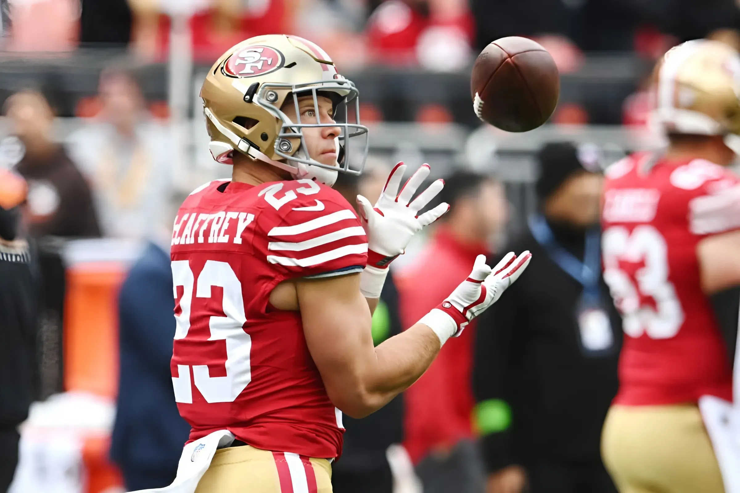 49ers Drop Final Injury Update on Christian McCaffrey Before Buccaneers Game