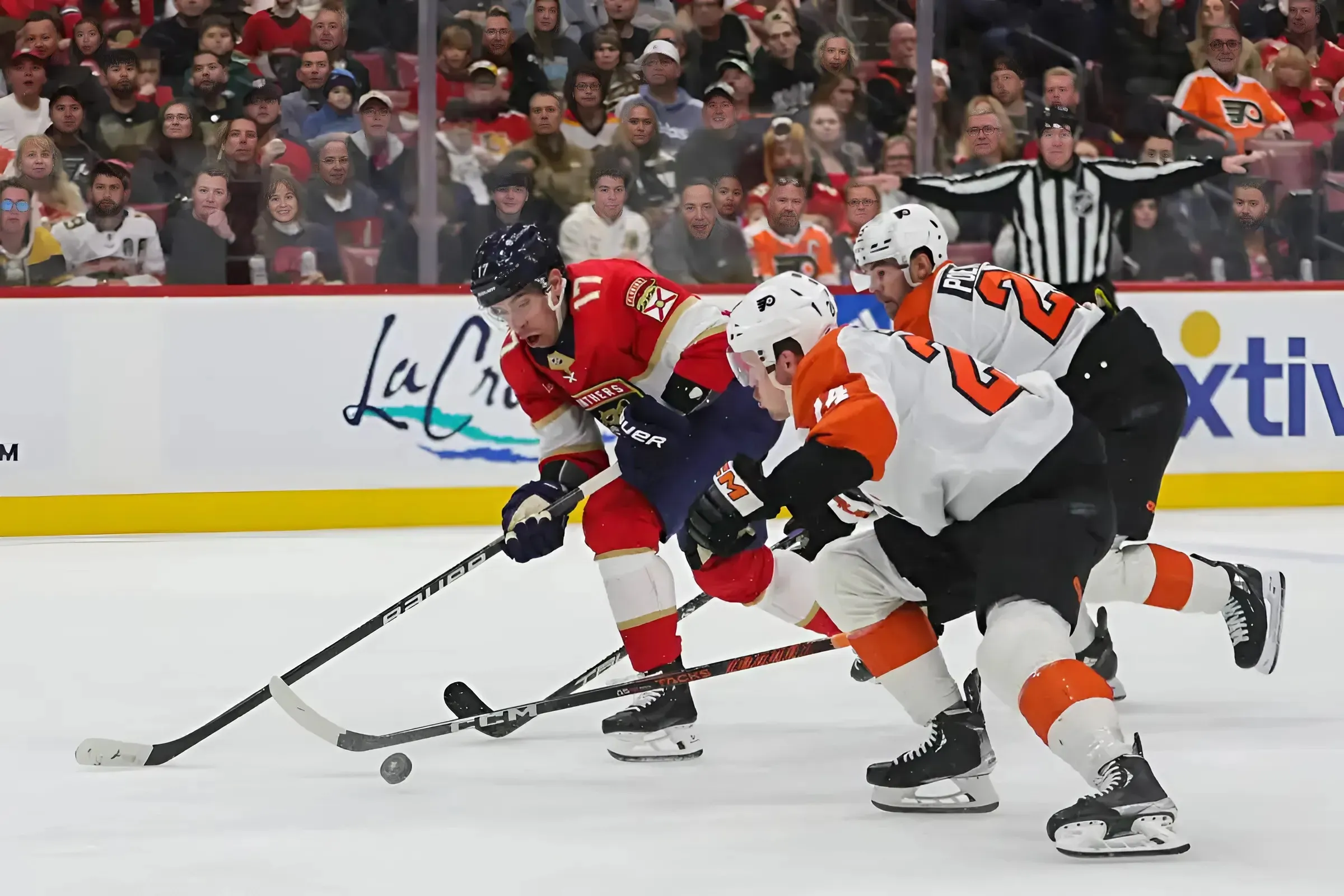 Flyers visit the Panthers after shootout victory