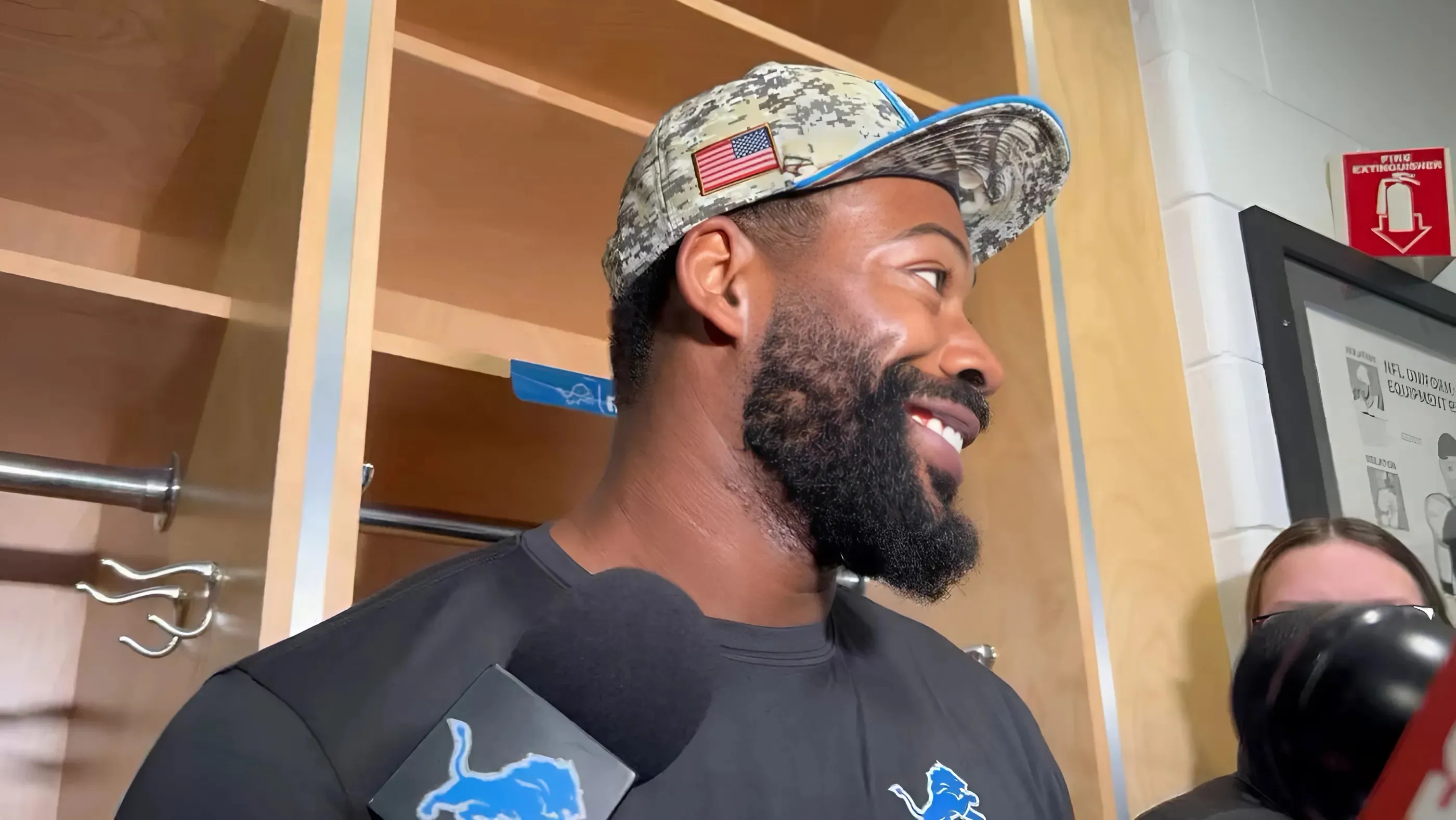 New Lions' edge rusher Za'Darius Smith clears up his cryptic tweet that had everyone freaking out before the trade deadline