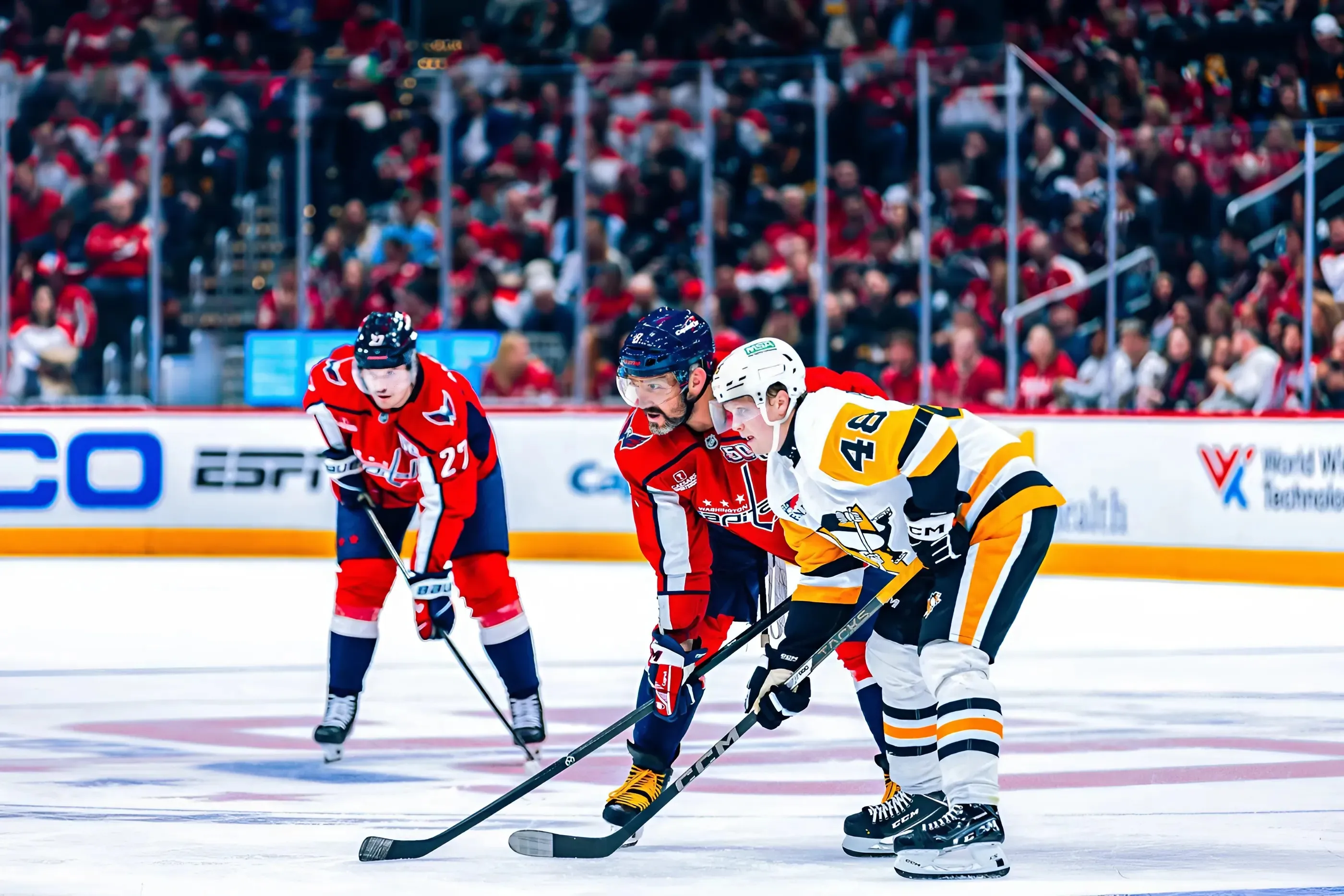 Capitals fall to the Penguins after a promising comeback from down 2-0