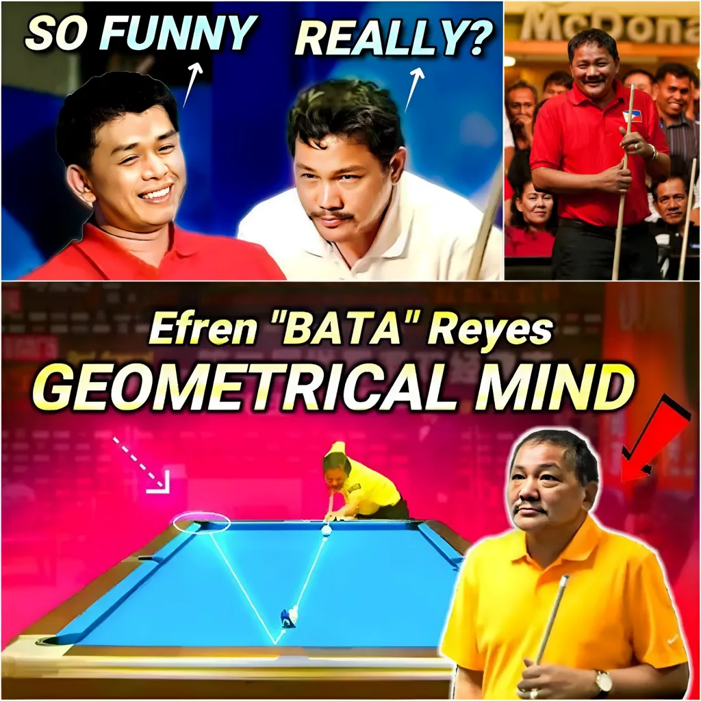 The Geometric Mind of Efren Reyes: Discovering the Billiards Genius