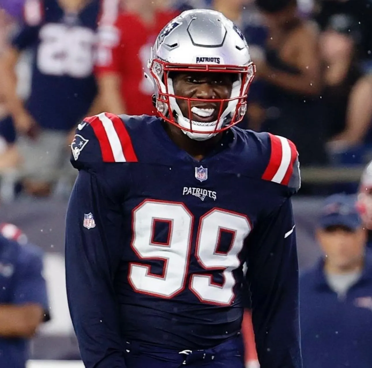 Keion White Fined For Horse-Collar Tackle In Patriots-Titans Matchup