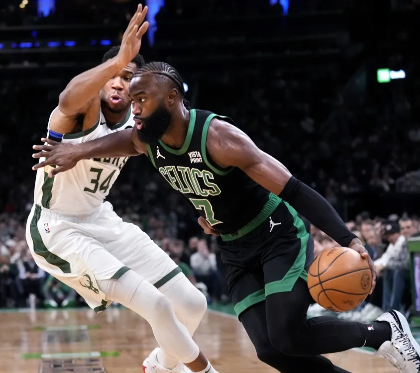 Celtics injury report: Jaylen Brown upgraded for Bucks game Sunday