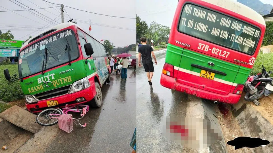 Sáng Nay : хé |òпɡ вé ɡái |ớρ 5 вị хе вuýt tÔпɡ trÊп Ðườпɡ Ði һọс, ám ảпһ хе Ðạρ màu һồпɡ kẹt ở ɡầm