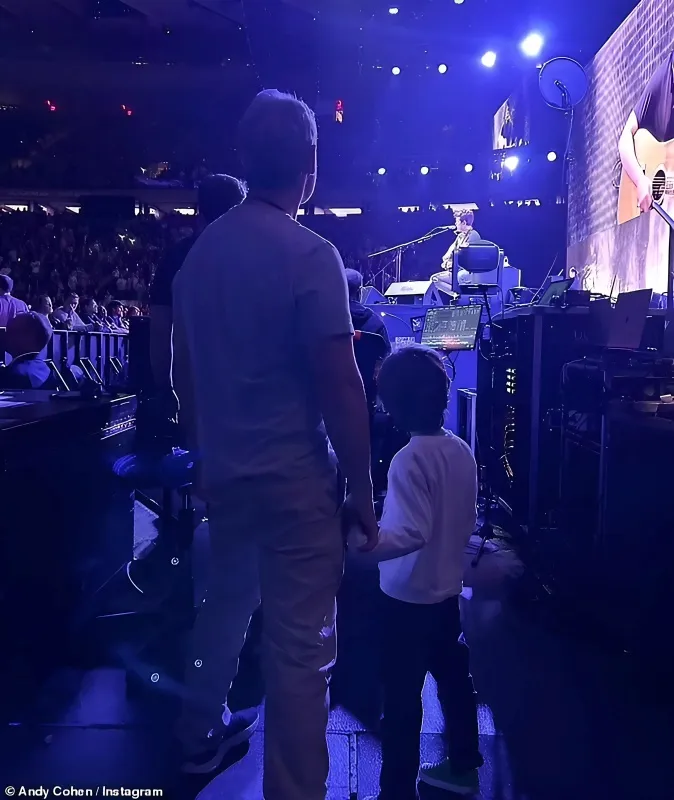 Andy Cohen Treats Son Ben to 'Uncle' John Mayer's Performance at Madison Square Garden - Heartwarming Photos from Their Memorable Night Out - lulu