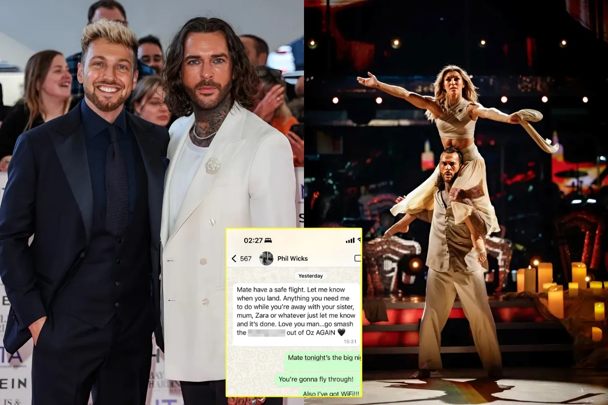 Sam Thompson reveals Strictly pal Pete Wicks’ tearjerking final message to him as he flew to Oz for I’m A C ngocc