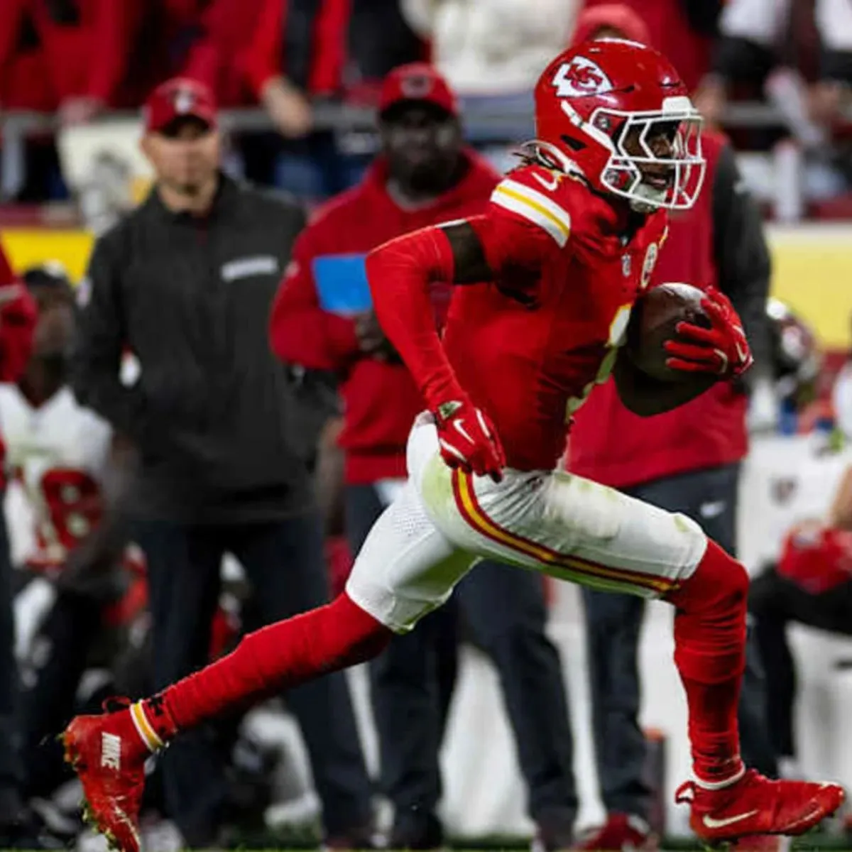 Xavier Worthy's rookie season is coming along just fine for the Kansas City Chiefs